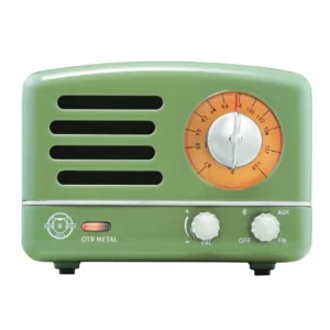 MUZEN OTR Metal Portable FM Radio Bluetooth Speaker - Green